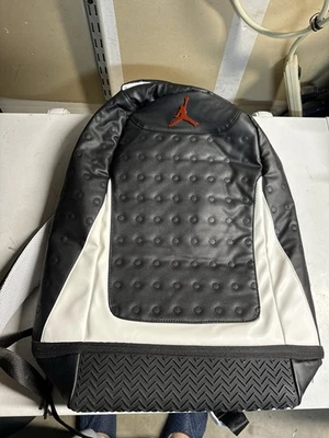Mochila Air Jordan Retro 13 Playoff Negra Blanca Roja 9A1898-F66 Auténtica ¡NUEVA! Foto 1 de 3