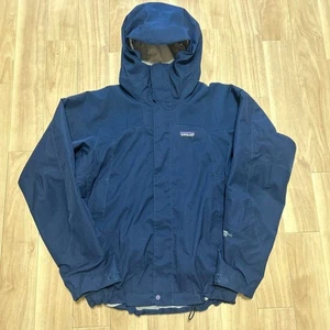 Y2K Patagonia Storm Jacket Mountain Parka Navy Oversized. - Picture 1 of 10