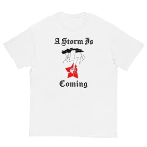 Anti Commie - A Storm Is Coming '86 T-Shirt - Bild 1 von 7