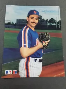 JOHN FRANCO NEW YORK METS HAND SIGNED 8X10 PHOTO W/COA DS - Picture 1 of 2