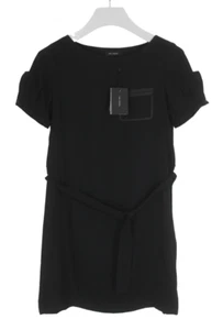 COP COPINE Zorille Dress Women's (EU) 36 Short Sleeve Belted Mini Black - Picture 1 of 11