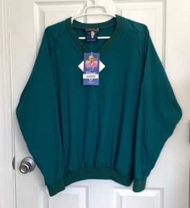 VTG Sunderland of Scotland Jacket Womens Large Green Ivy Golfing Pullover NWT - Picture 1 of 11