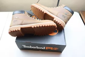 Timberland Pro Uomo Taglia 15 Attacco Diretto 6" Impermeabile Punta Acciaio Marrone - Foto 1 di 6