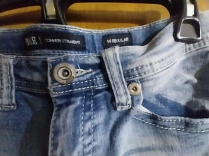BKE Buckle Conner Bootcut Youth Size 14 Denim Jeans Boys Jean Pants - Picture 1 of 4