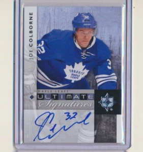 2011-12 Ultimate Collection Signatures AUTO Joe Colborne Toronto Maple Leafs - Picture 1 of 1