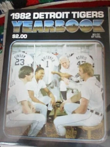 Dead Stock 1982 DETROIT TIGERS Yearbook Mint/New Gibby Sweet Lou Sparky Morris - Picture 1 of 1