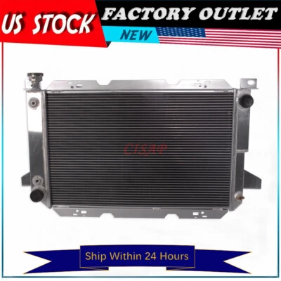 3Rows Radiator For 1997 Ford F-250 HD/F-450 Super Duty;1986 F-200 5.8L 7.5L 1451 - Image 1 of 4