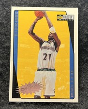 1997-98 Collector's Choice Crash the Game Scoring Basketball Card #C16A Garnett