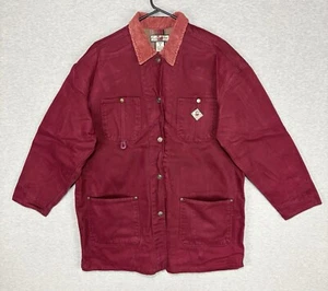 Vintage Gloria Vanderbilt Denim Barn Coat Outdoor Field Jacket Women’s Medium - Bild 1 von 15