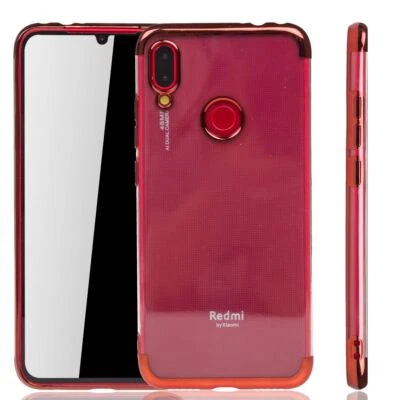 Xiaomi Redmi Note 7 Custodia Cover per Cellulare Protettiva Bumper Rosso - Immagine 1 di 4