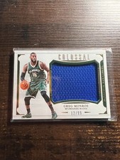 A101,066 - 2015-16 Panini National Treasures Colossal Jerseys #12 Greg Monroe/99