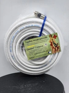 MADE IN USA TRI-SHIELD RG6 COAXIAL CABLE CATV 18AWG - Picture 1 of 5