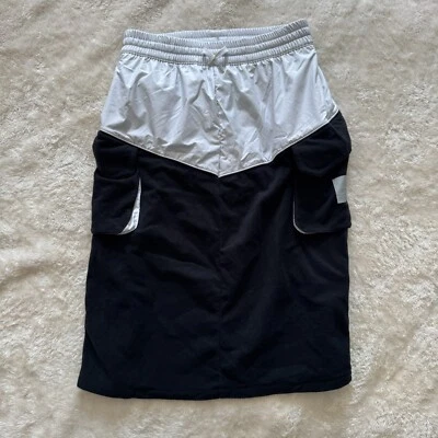 Nike Girls Skirt Fleece Black/White Sports Casual Knee-Length Size XL NWOT - Image 1 of 4
