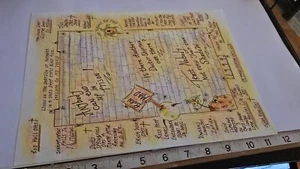 CHARLES BRONSON / SALVADOR ORIGINAL HAND DRAWN YEAR STORY 1999 (NOT PRINT) COA - Picture 1 of 4