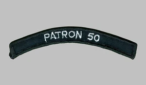 US Navy VP-50 Blue Dragons PATRON Patrol Squadron UIM Shoulder Rocker Tab (03) - Bild 1 von 1