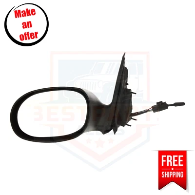 Espejo retrovisor manual lado izquierdo Kool Vue CH22L para 01-03 Chrysler PT Cruiser Base Foto 1 de 4