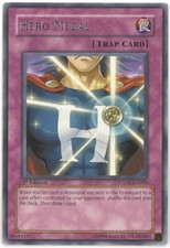 3 x Yu-Gi-Oh Card - STON-EN050 - HERO MEDAL (rare) - NM/Mint