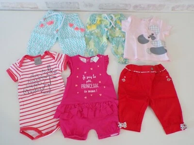 Vêtements bébé fille printemps / été 3 mois   (355) - Comme neufs - Photo 1/4