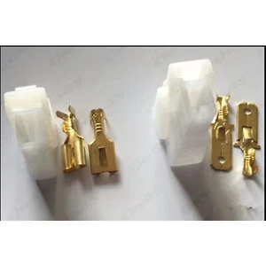 1 Pair For K Walkie Talkie Power Cord Interface T-type Plug Universal Connector - Picture 1 of 1