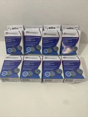 Lot of 8 DataProducts #R3027 Compatible Universal Calculator Spool RED/BLACK - Image 1 of 3