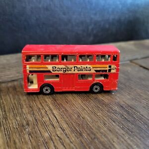Vintage 1972 Lesney Matchbox  No. 17 The Londoner Superfast Bus