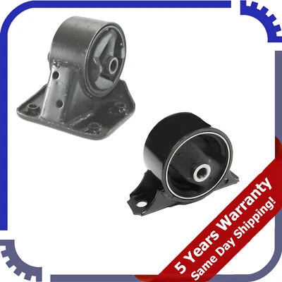 For Mitsubishi Mirage 1.8L 6669 6613 1993-1995 2PCS Engine Motor & Trans Mount - Image 1 of 4