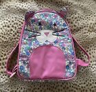 Joules Cat Lunch Bag Rucksack Childs Backpack Floral Lunchbox