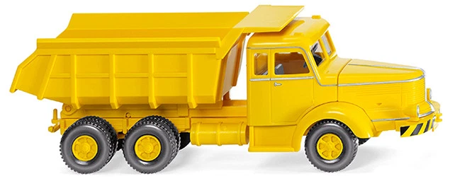 Wiking HO 1:87 086635 Tipper trailer (Krupp Titan) - yellow - NEW 2017 - Image 1 of 1