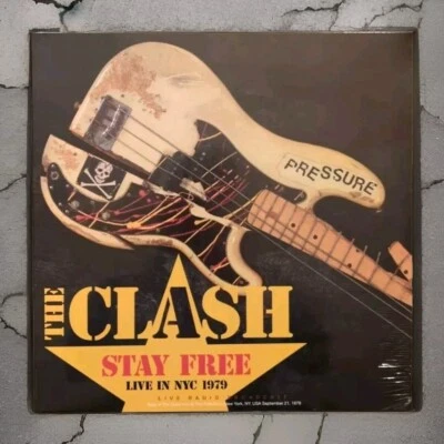 CLASH - Stay Free - Live In NYC 1979 Joe Strummer Mick Jones Bored W The USA - Image 1 of 3