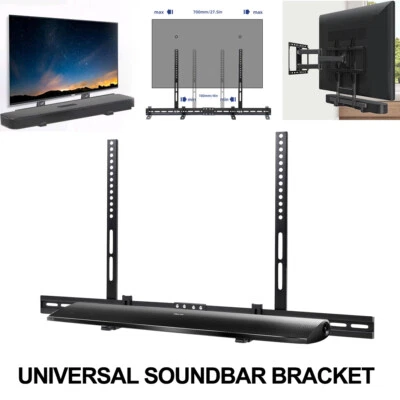Fit for All Adjustable Soundbar Bracket Sound Bar Holder 85" TV VESA 700x400mm - image 1 of 4