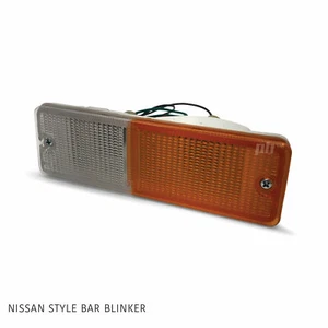 Universal Nissan Style Bull Bar Indicator Blinker / Park Light LEFT LH TYPE 3 - Picture 1 of 6