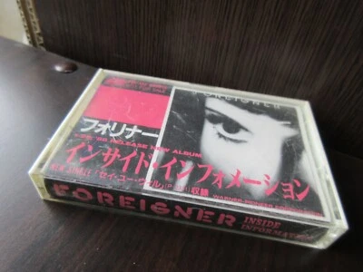 Foreigner Inside Information Japan Promo only Cassette Tape PSC-152 Lou Gramm - Image 1 of 4