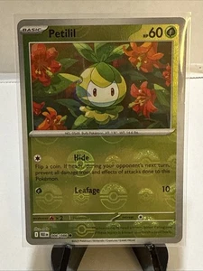Petilil. Poke Ball. 006/086 Sv: Black Bolt Holo. Pokemon TCG - Picture 1 of 2