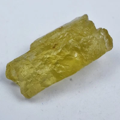 Lemon Topaz Raw Rough 55.80 Ct Natural Uncut CERTIFIED Loose Gemstone - Image 1 of 4