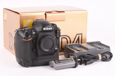 Nikon D4 (XQD, CF) FX 16.2MP DSLR Camera Body Shutter Count:76k #Z-11091 - Image 1 of 4