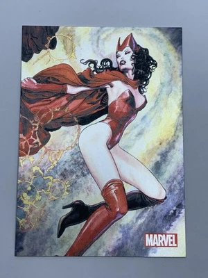 2014 Rittenhouse - Marvel Dangerous Divas 2 - Milo Manara - Scarlet Witch #MM9 - Image 1 of 4