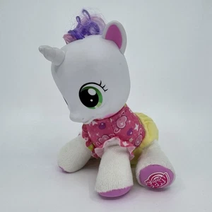 My Little Pony Sweetie Belle Unicorn So Soft Newborn Plush Baby Talking Working - Picture 1 of 8