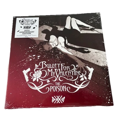 Bullet For My Valentine - The Poison 20th Anniversary red vinyl album LP record  - Image 1 of 2