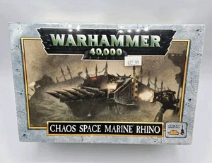 Warhammer 40,000 Chaos Space Marine Classic Rhino NIB SEALED RARE* - Picture 1 of 6