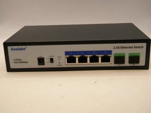 Conmutador Ethernet Gigabit 6 puertos 2.5G 4 puertos 2.5G RJ45 y 2 puertos 10G SFP 60... - Imagen 1 de 5