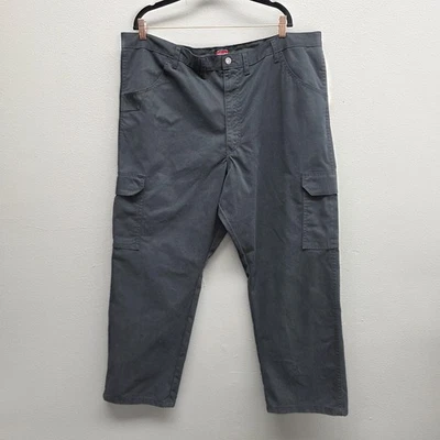 Pantalones cargo Wrangler Workwear para hombre 44x30 grises bolsillos utilitarios trabajo duradero Foto 1 de 4