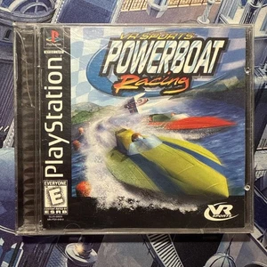VR Sports: Powerboat Racing (PlayStation 1 - PS1) Complete CIB - GOOD SHAPE - Picture 1 of 5