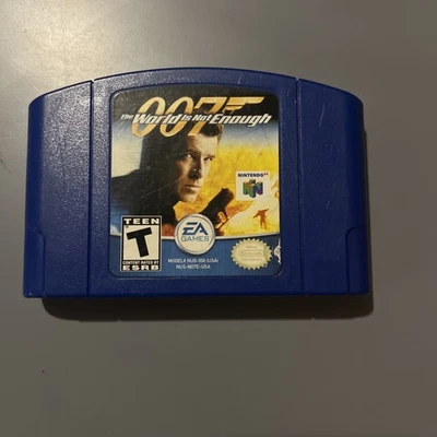 007: World Is Not Enough (Nintendo 64, 2000) Cartridge Only - Tested - Image 1 of 3