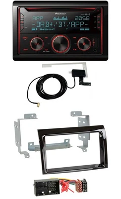 Pioneer 2DIN MP3 DAB USB CD Bluetooth Autoradio für Fiat Ducato Peugeot Boxer Ci - Bild 1 von 4