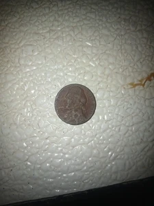 1941  Jefferson Nickel on Cent 🔴 ELUSIVE DATE 5C Struck on 1C Planchet  - Picture 1 of 4