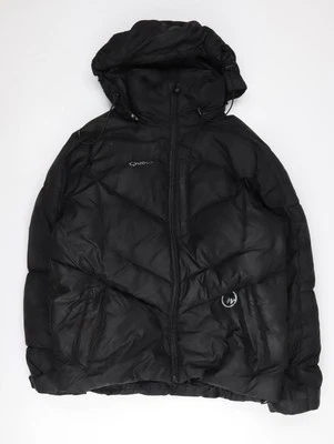 Quechua Men's Black Puffer Jacket M Winter Outdoor - Image 1 of 4