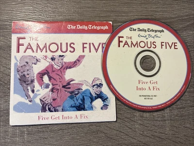 THE FAMOUS FIVE  - Five Get Into a Fix :  Audio CD Book Promo  : Enid Blyton - image 1 of 3