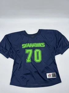 Alleson Athletics Seahawks Fußball Trikot #70 Erwachsene Small Vintage - Bild 1 von 8