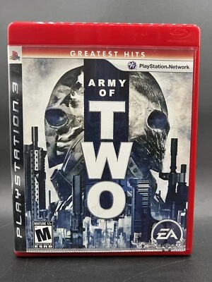 Army of Two (Sony PlayStation 3, PS3) Complete CIB w/ Manual TESTED WORKS - Image 1 of 4