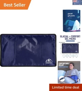 21" x 13" Gel Ice Pack - Versatile Cold & Heat Compression Pad for Pain Relief - Picture 1 of 10